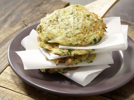 Reis-Zucchini-Puffer Zubereitung Schritt 6 Reis-Zucchini-Puffer Zubereitung Schritt 6