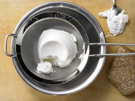 Ricottacreme-Brötchen Zubereitung Schritt 1 Ricottacreme-Brötchen Zubereitung Schritt 1