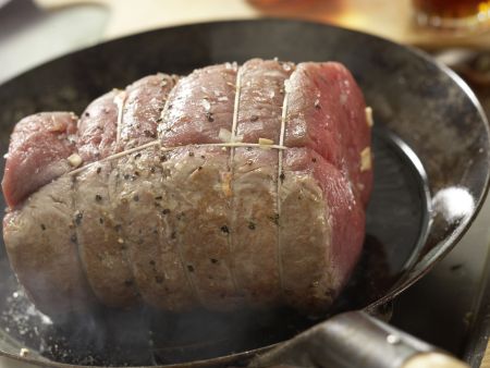 Rinderfiletbraten mit Pilzfüllung Zubereitung Schritt 8 Rinderfiletbraten mit Pilzfüllung Zubereitung Schritt 8