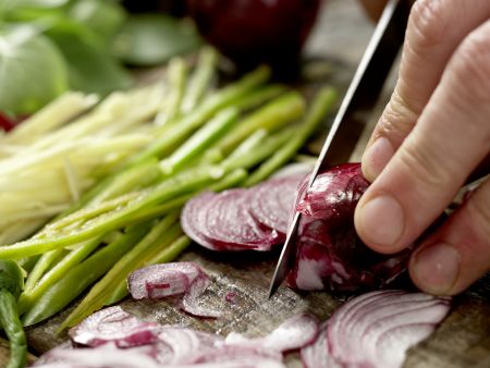 Rindfleisch-Bohnen-Wok Zubereitung Schritt 3 Rindfleisch-Bohnen-Wok Zubereitung Schritt 3