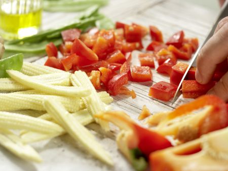 Rindfleisch aus dem Wok Zubereitung Schritt 3 Rindfleisch aus dem Wok Zubereitung Schritt 3