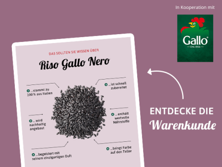 Warenkunde Riso Gallo Nero