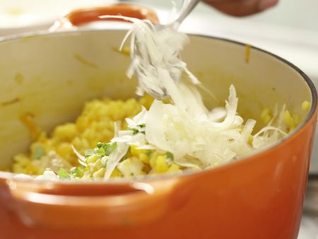 Risotto mit Kürbis Zubereitung Schritt 11 Risotto mit Kürbis Zubereitung Schritt 11