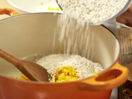 Risotto mit Kürbis Zubereitung Schritt 6 Risotto mit Kürbis Zubereitung Schritt 6