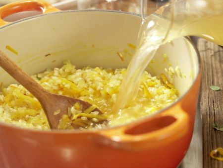 Risotto mit Kürbis Zubereitung Schritt 8 Risotto mit Kürbis Zubereitung Schritt 8