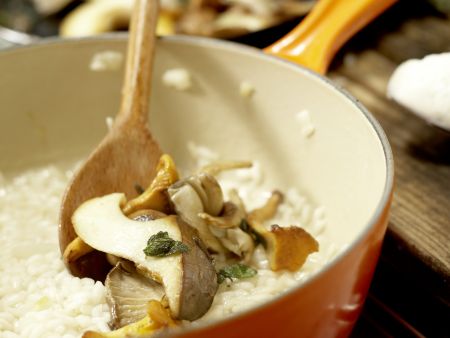 Risotto mit Pilzen – smarter Zubereitung Schritt 10 Risotto mit Pilzen – smarter Zubereitung Schritt 10