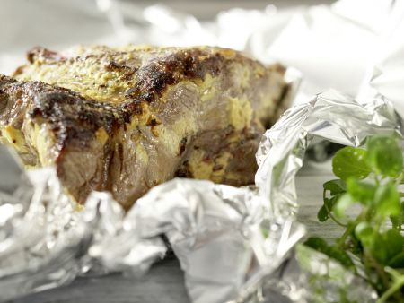 Roastbeef mit Mandel-Remoulade Zubereitung Schritt 10 Roastbeef mit Mandel-Remoulade Zubereitung Schritt 10