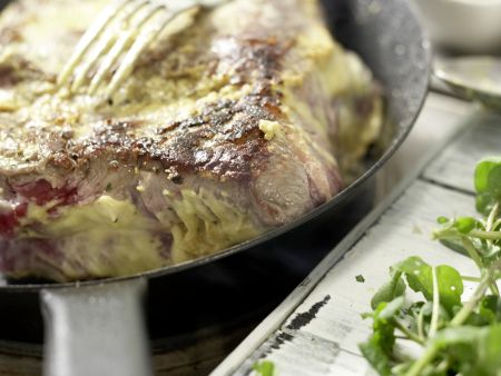 Roastbeef mit Mandel-Remoulade Zubereitung Schritt 7 Roastbeef mit Mandel-Remoulade Zubereitung Schritt 7