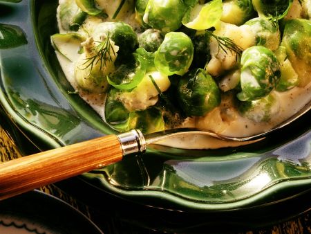 Rosenkohl mit Gorgonzola Rezept