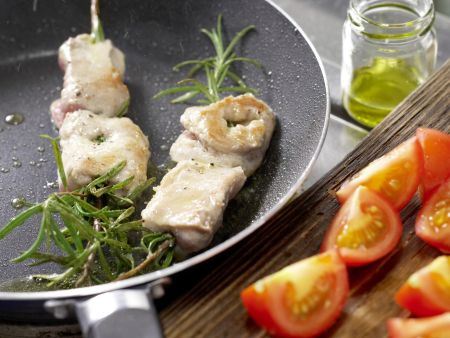 Rosmarin-Kaninchen-Spieße Zubereitung Schritt 7 Rosmarin-Kaninchen-Spieße Zubereitung Schritt 7