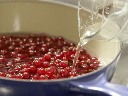 Rotes Johannisbeergelee Zubereitung Schritt 3 Rotes Johannisbeergelee Zubereitung Schritt 3