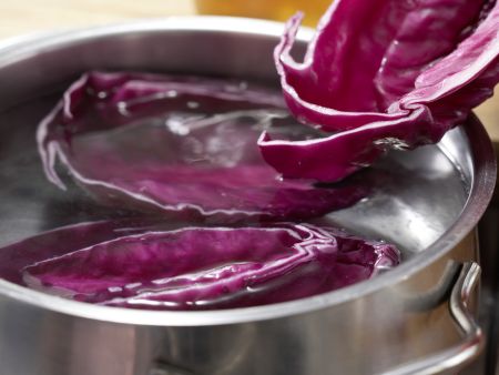Rotkohl-Kartoffel-Gratin Zubereitung Schritt 1 Rotkohl-Kartoffel-Gratin Zubereitung Schritt 1