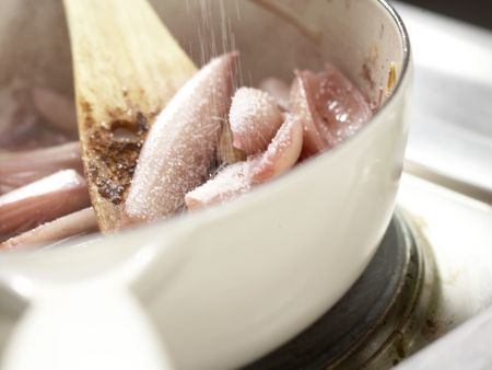 Rotweinschalotten Zubereitung Schritt 5 Rotweinschalotten Zubereitung Schritt 5