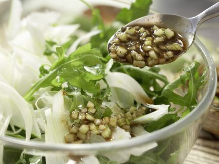 Rucolasalat mit Fenchel Zubereitung Schritt 7 Rucolasalat mit Fenchel Zubereitung Schritt 7