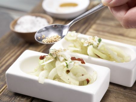 Salat von gebratenem Fenchel Zubereitung Schritt 9 Salat von gebratenem Fenchel Zubereitung Schritt 9