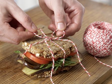 Sandwich mit Schafskäse Zubereitung Schritt 8 Sandwich mit Schafskäse Zubereitung Schritt 8