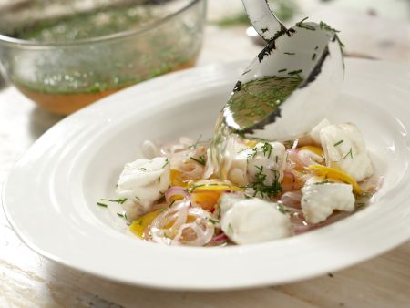 Sauerfleisch vom Seeteufel Zubereitung Schritt 11 Sauerfleisch vom Seeteufel Zubereitung Schritt 11
