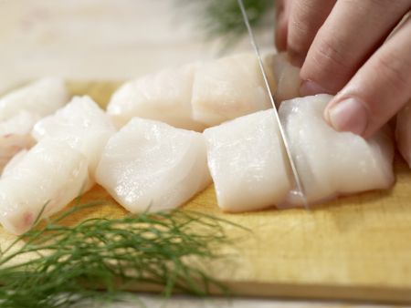 Sauerfleisch vom Seeteufel Zubereitung Schritt 7 Sauerfleisch vom Seeteufel Zubereitung Schritt 7