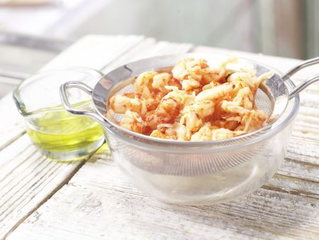 Scharfe Krebsfleisch-Pasta Zubereitung Schritt 5 Scharfe Krebsfleisch-Pasta Zubereitung Schritt 5