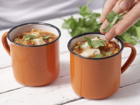 Scharfe Linsen-Tomaten-Suppe Zubereitung Schritt 5 Scharfe Linsen-Tomaten-Suppe Zubereitung Schritt 5