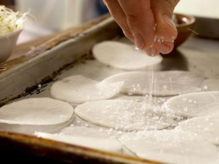 Scharfe Rettichröllchen Zubereitung Schritt 2 Scharfe Rettichröllchen Zubereitung Schritt 2