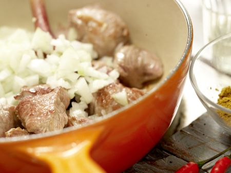 Scharfes Lammcurry Zubereitung Schritt 5 Scharfes Lammcurry Zubereitung Schritt 5
