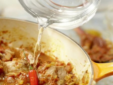 Scharfes Lammcurry Zubereitung Schritt 7 Scharfes Lammcurry Zubereitung Schritt 7