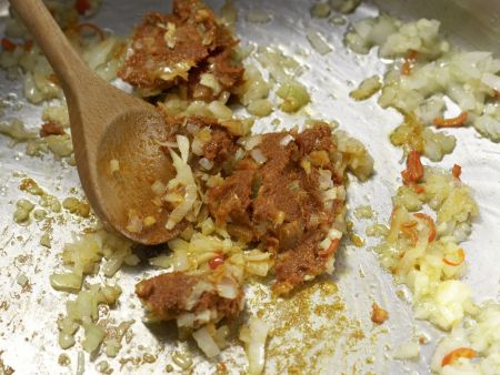 Scharfes Weißkohl-Curry Zubereitung Schritt 5 Scharfes Weißkohl-Curry Zubereitung Schritt 5