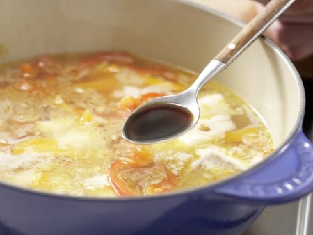Schnelle Fischsuppe Zubereitung Schritt 7 Schnelle Fischsuppe Zubereitung Schritt 7