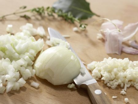 Schnelle Minestrone Zubereitung Schritt 1 Schnelle Minestrone Zubereitung Schritt 1