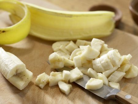 Schoko-Bananen-Puffer Zubereitung Schritt 3 Schoko-Bananen-Puffer Zubereitung Schritt 3