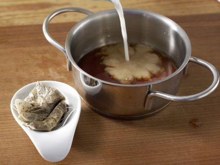 Schoko-, Chai- und Cranberry-Eis Zubereitung Schritt 6 Schoko-, Chai- und Cranberry-Eis Zubereitung Schritt 6