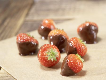 Schoko-Erdbeeren Zubereitung Schritt 6 Schoko-Erdbeeren Zubereitung Schritt 6