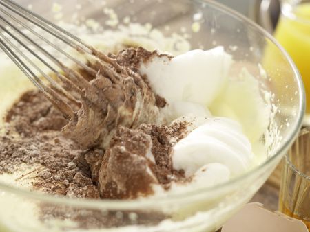 Schoko-Himbeerschnitten Zubereitung Schritt 3 Schoko-Himbeerschnitten Zubereitung Schritt 3