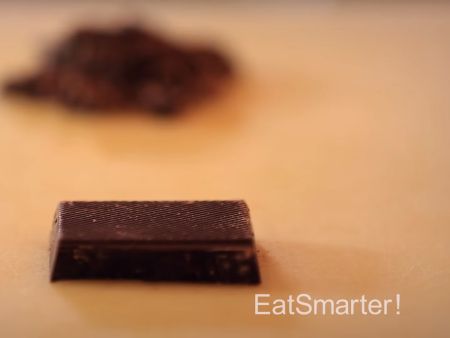 Schokolade zerkleinern