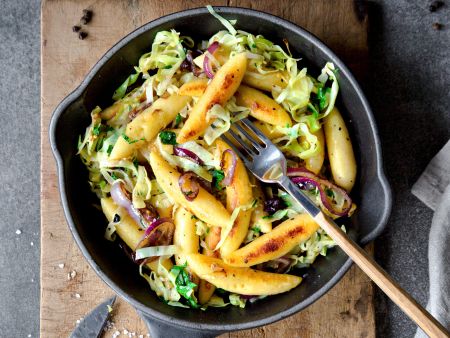 Schupfnudeln mit Spitzkohl Rezept