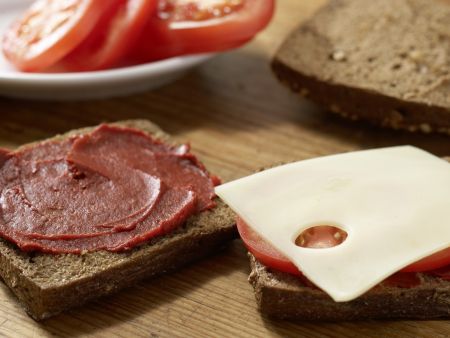 Selbstgemachte Cheeseburger Zubereitung Schritt 8 Selbstgemachte Cheeseburger Zubereitung Schritt 8