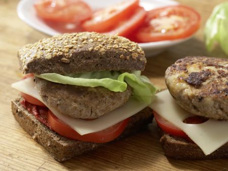 Selbstgemachte Cheeseburger Zubereitung Schritt 9 Selbstgemachte Cheeseburger Zubereitung Schritt 9