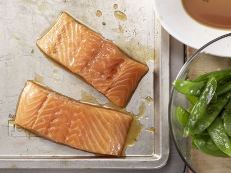 Soja-Lachs Zubereitung Schritt 6 Soja-Lachs Zubereitung Schritt 6
