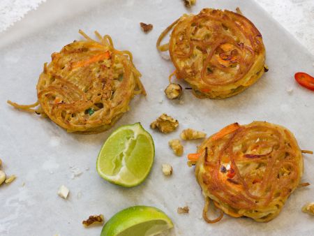 Spaghetti-Gemüse-Puffer