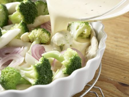 Spargel-Brokkoli-Tarte Zubereitung Schritt 11 Spargel-Brokkoli-Tarte Zubereitung Schritt 11