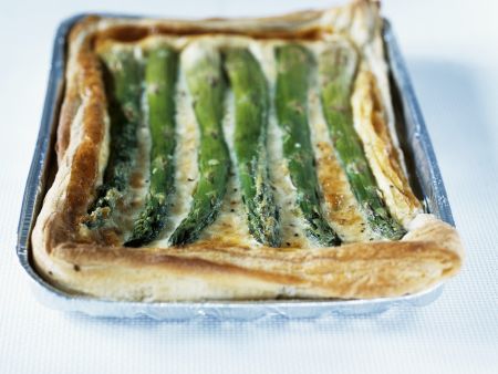 Spargel-Quiche Rezept