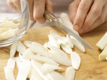 Spargel-Rucola-Salat Zubereitung Schritt 3 Spargel-Rucola-Salat Zubereitung Schritt 3