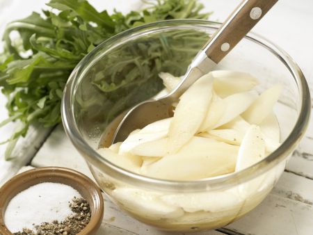 Spargel-Rucola-Salat Zubereitung Schritt 6 Spargel-Rucola-Salat Zubereitung Schritt 6