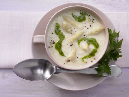 Spargelcremesuppe – smarter Spargelcremesuppe – smarter
