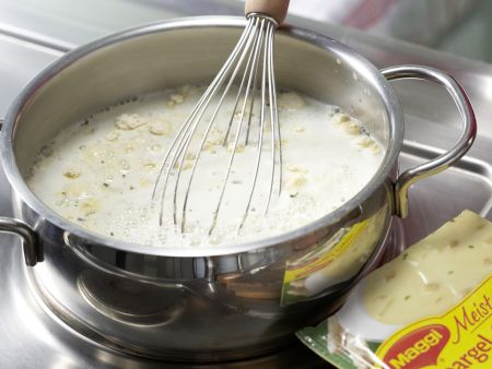 Spargelsuppe mit Möhren Zubereitung Schritt 7 Spargelsuppe mit Möhren Zubereitung Schritt 7