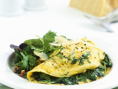 Spinat-Omelette Rezepte