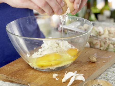 Spinat-Quark-Plätzchen Zubereitung Schritt 5 Spinat-Quark-Plätzchen Zubereitung Schritt 5