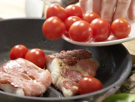 Spinatsalat mit Zander Zubereitung Schritt 7 Spinatsalat mit Zander Zubereitung Schritt 7