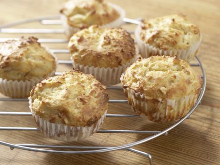 Spinatsuppe mit Muffins Zubereitung Schritt 4 Spinatsuppe mit Muffins Zubereitung Schritt 4